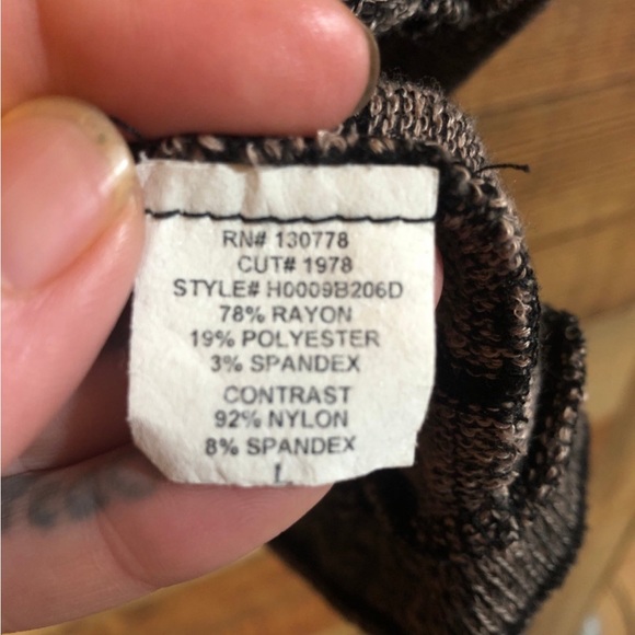 Living Doll lace striped cardigan - Picture 4 of 5